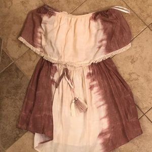 Strapless Bleached Beach Dress
